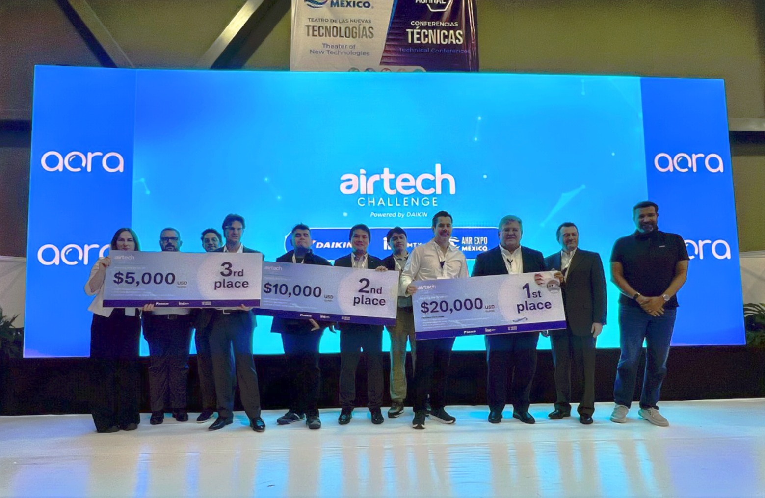 incMTY y Daikin impulsan el futuro de la innovación y la sostenibilidad en el Airtech Challenge 2025 