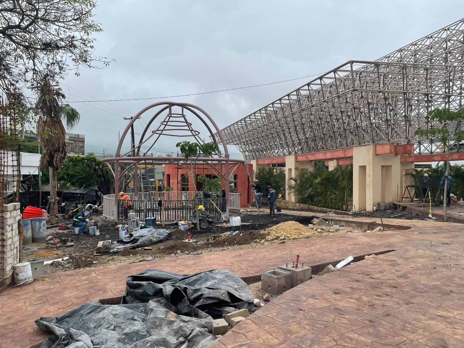 Parque Bonampak llega a 85% de avance