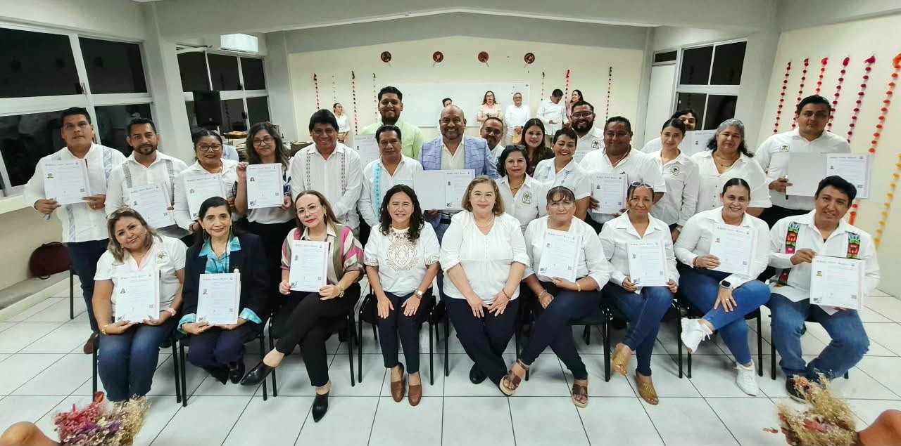UNICACH certifica competencias laborales de integrantes de la Red Internormales Campeche–Chiapas