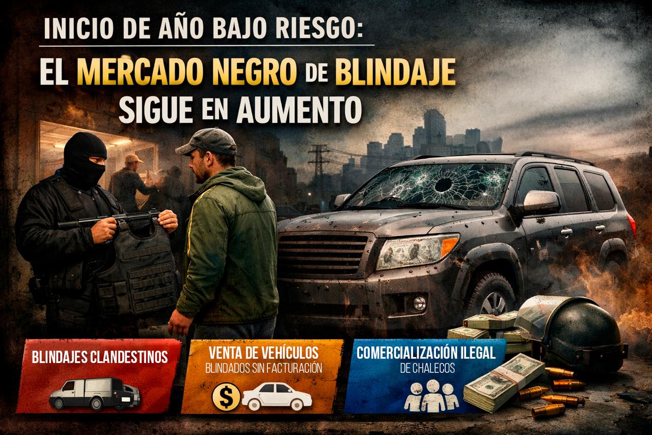 Inicio de año bajo riesgo: El mercado negro de blindaje sigue en aumento