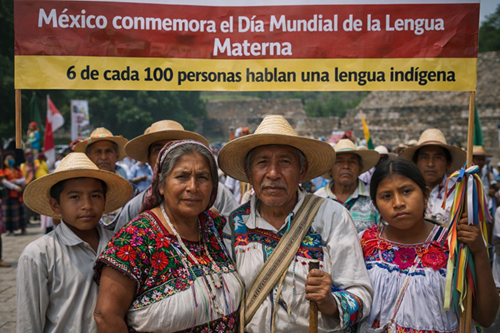 México conmemora el Día Mundial de la Lengua Materna; 6 de cada 100 personas hablan una lengua indígena 