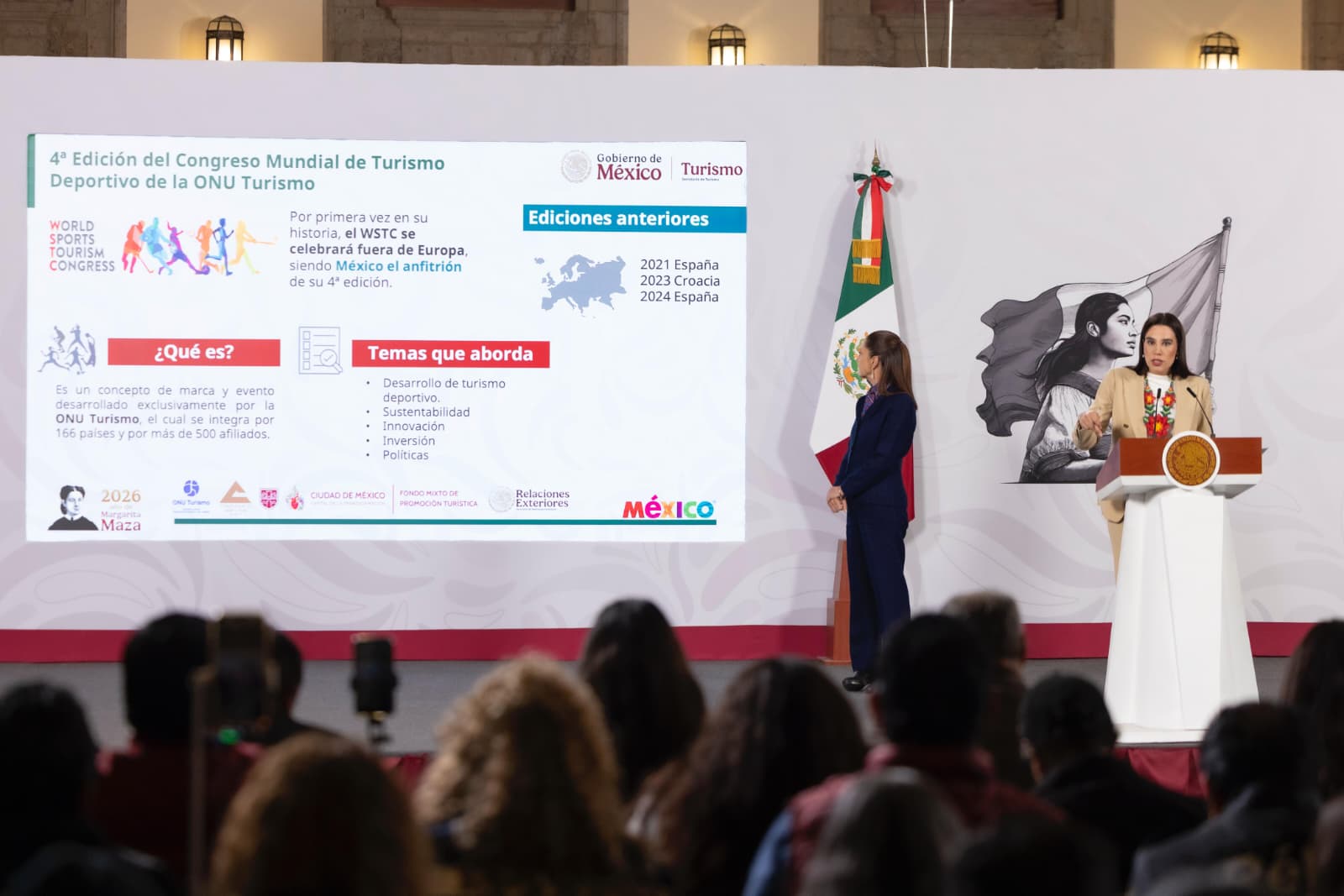 MÉXICO ESTÁ DE MODA, TODO EL MUNDO QUIERE CONOCERLO: PRESIDENTA CLAUDIA SHEINBAUM