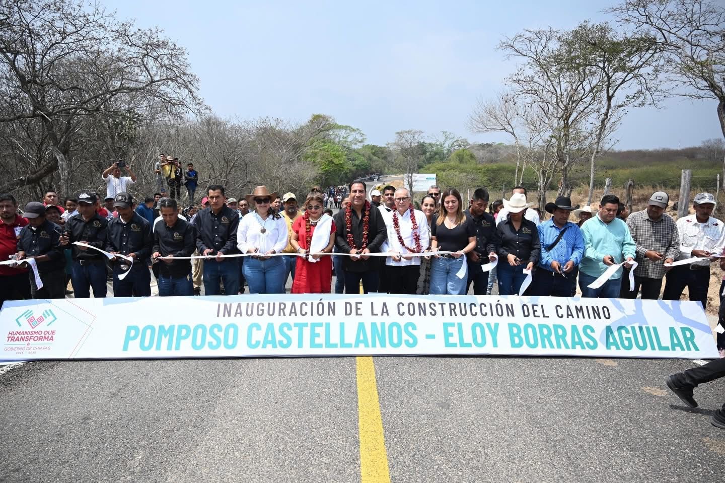 Eduardo Ramírez fortalece infraestructura carretera en Cintalapa, Jiquipilas y Ocozocoautla