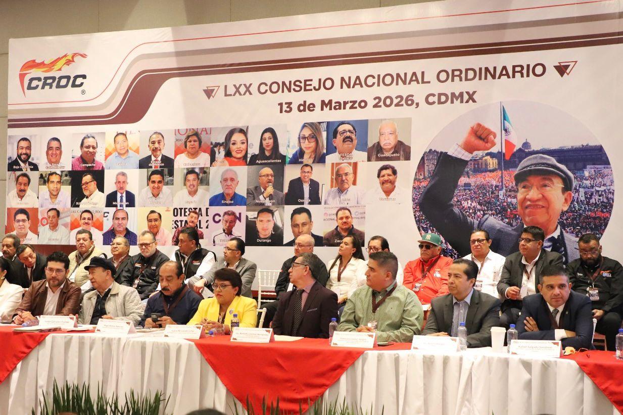 LA CROC RATIFICA SU PLAN QUINQUENAL PARA FORTALECER LA REPRESENTACIÓN SINDICAL