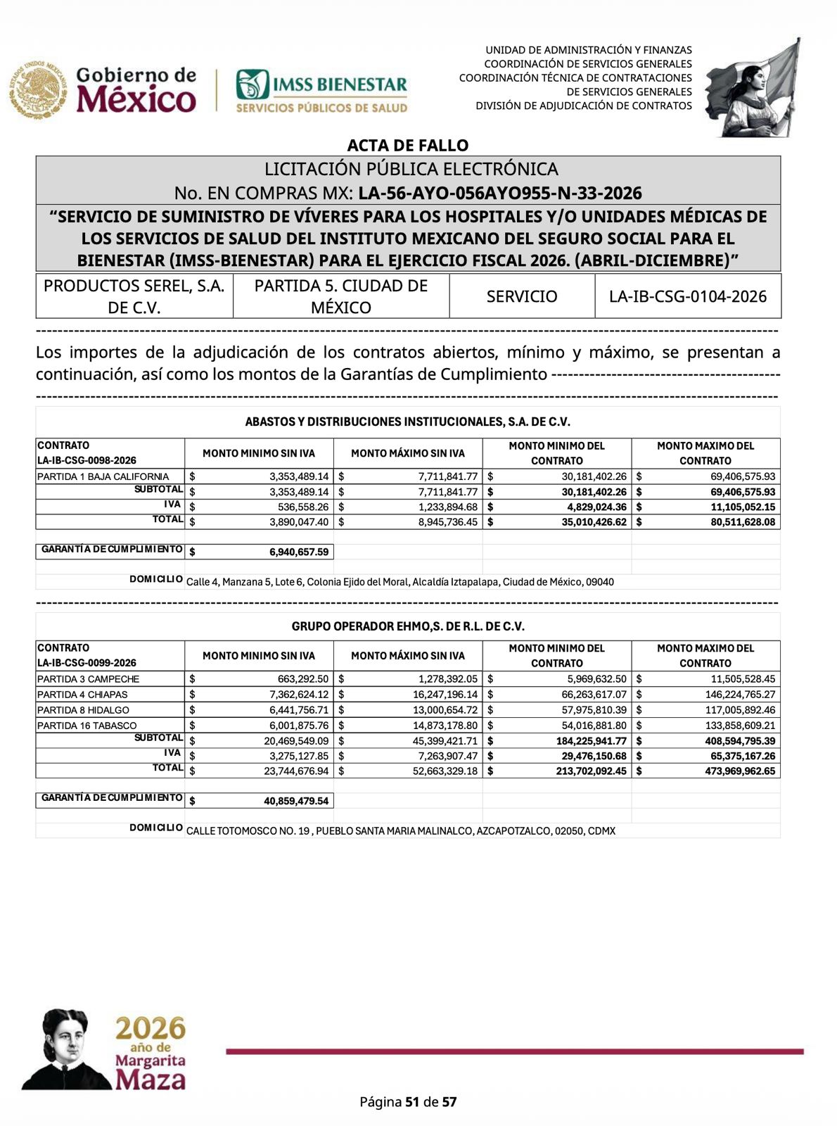 Denuncian red de negligencia en alimentos en hospitales del IMSS-Bienestar en Chiapas