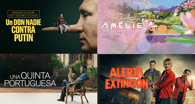 Un don nadie contra Putin, Si pudiera, te patearía y Amélie y los secretos de la lluvia encabezan estrenos de Sofá Digital para compra y renta en abril