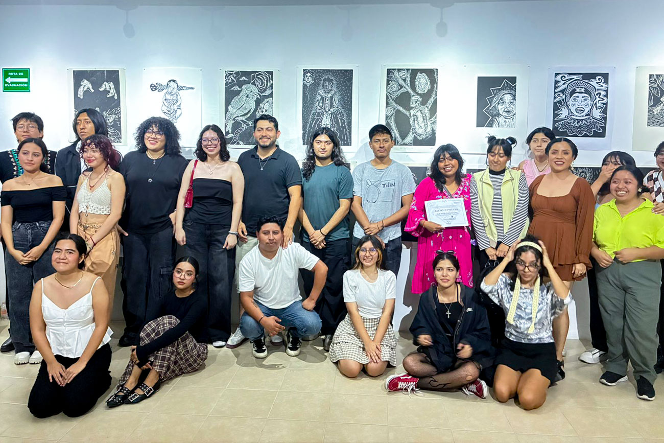 Taller de grabado de la UNICACH presenta la exposición “Surcos de la memoria”