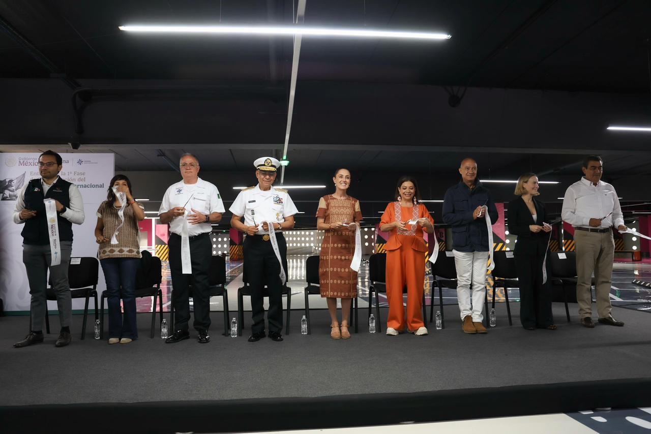 PRESIDENTA CLAUDIA SHEINBAUM ENCABEZA ENTREGA DE LA 1ª FASE DE REMODELACIÓN DEL AEROPUERTO INTERNACIONAL “BENITO JUÁREZ” CIUDAD DE MÉXICO