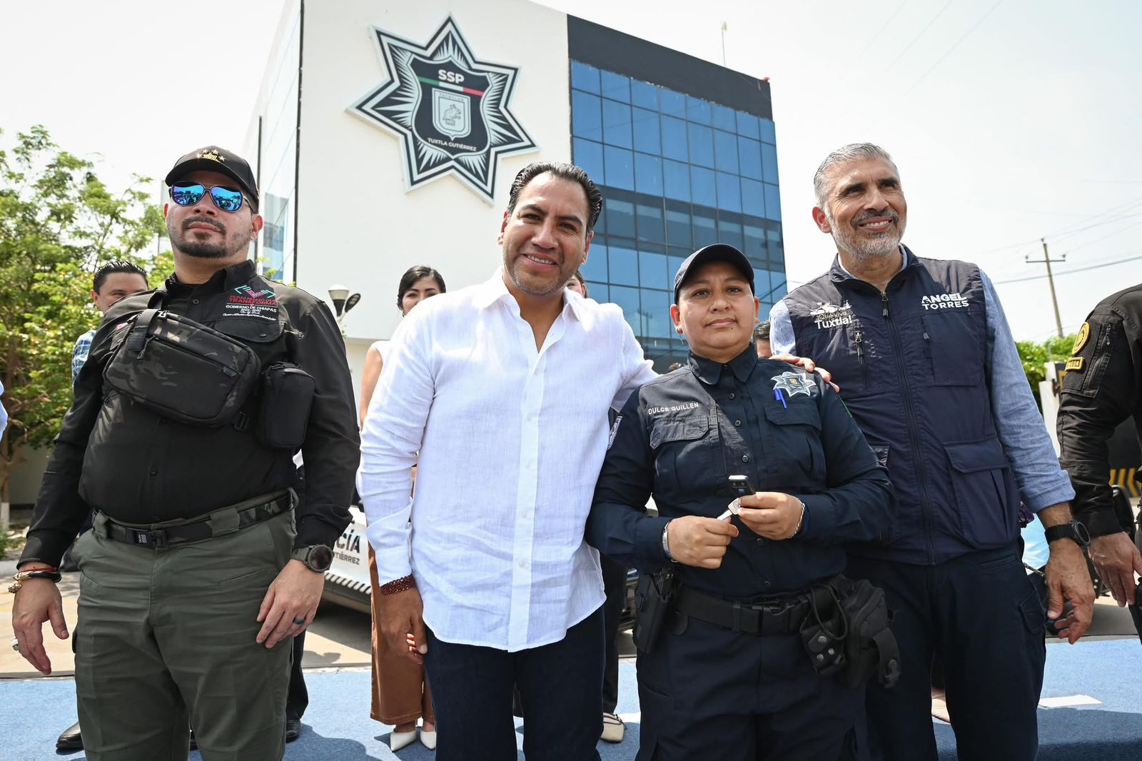 Eduardo Ramírez refrenda compromiso con la seguridad y la paz en Tuxtla Gutiérrez