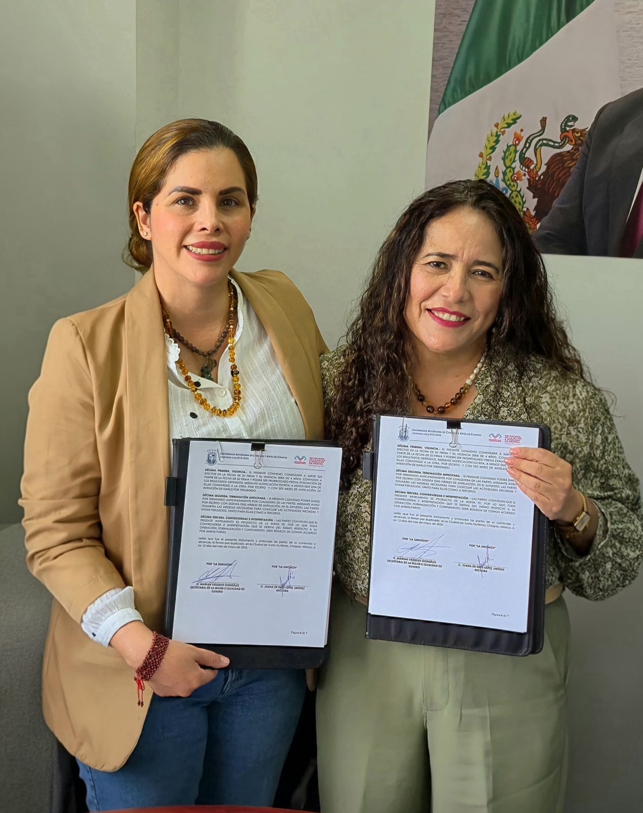 UNICACH y Semuigen consolidan alianza a favor de la igualdad y el bienestar de las mujeres