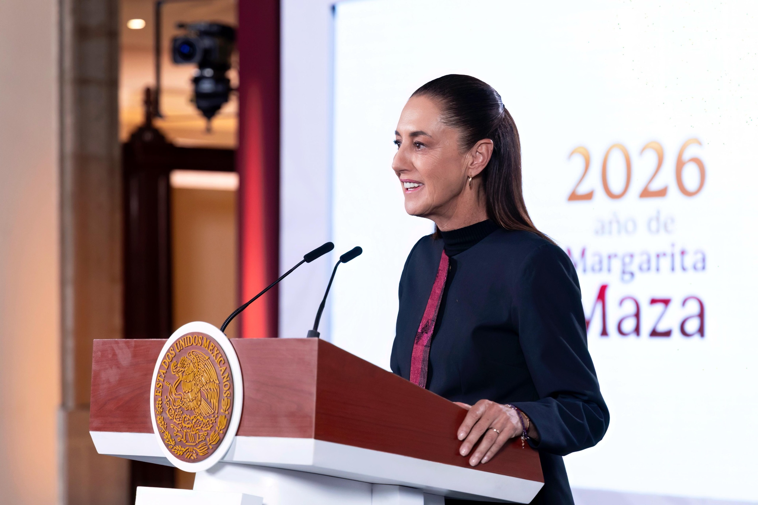 PRESIDENTA CLAUDIA SHEINBAUM ANUNCIA DECRETO PARA IMPLEMENTAR TRABAJO A DISTANCIA EN OFICINAS Y SUSPENSIÓN DE CLASES EN CDMX EN LA INAUGURACIÓN DEL MUNDIAL 2026