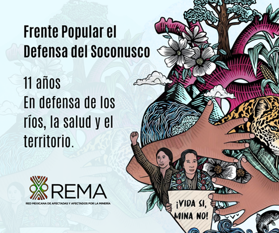 Celebran 11 años de defensa del territorio y los recursos naturales en el Soconusco