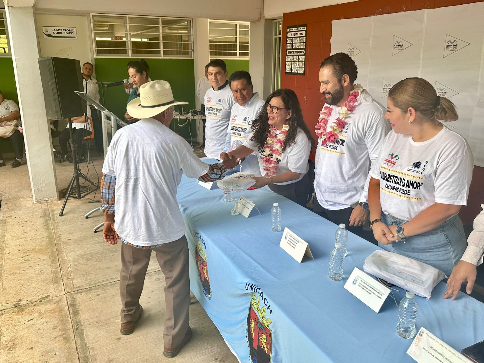 Constata rectora de UNICACH Fanny López Jiménez, avances y operatividad del programa Chiapas Puede