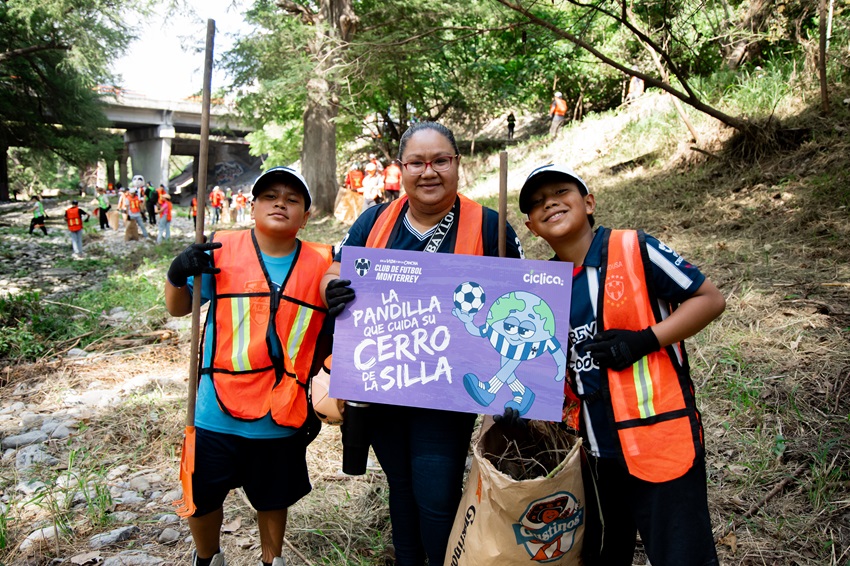 Rayados, Cíclica, FIFA Host City Monterrey y Municipio de Guadalupe impulsan jornada de voluntariado como parte del legado del Mundial 2026