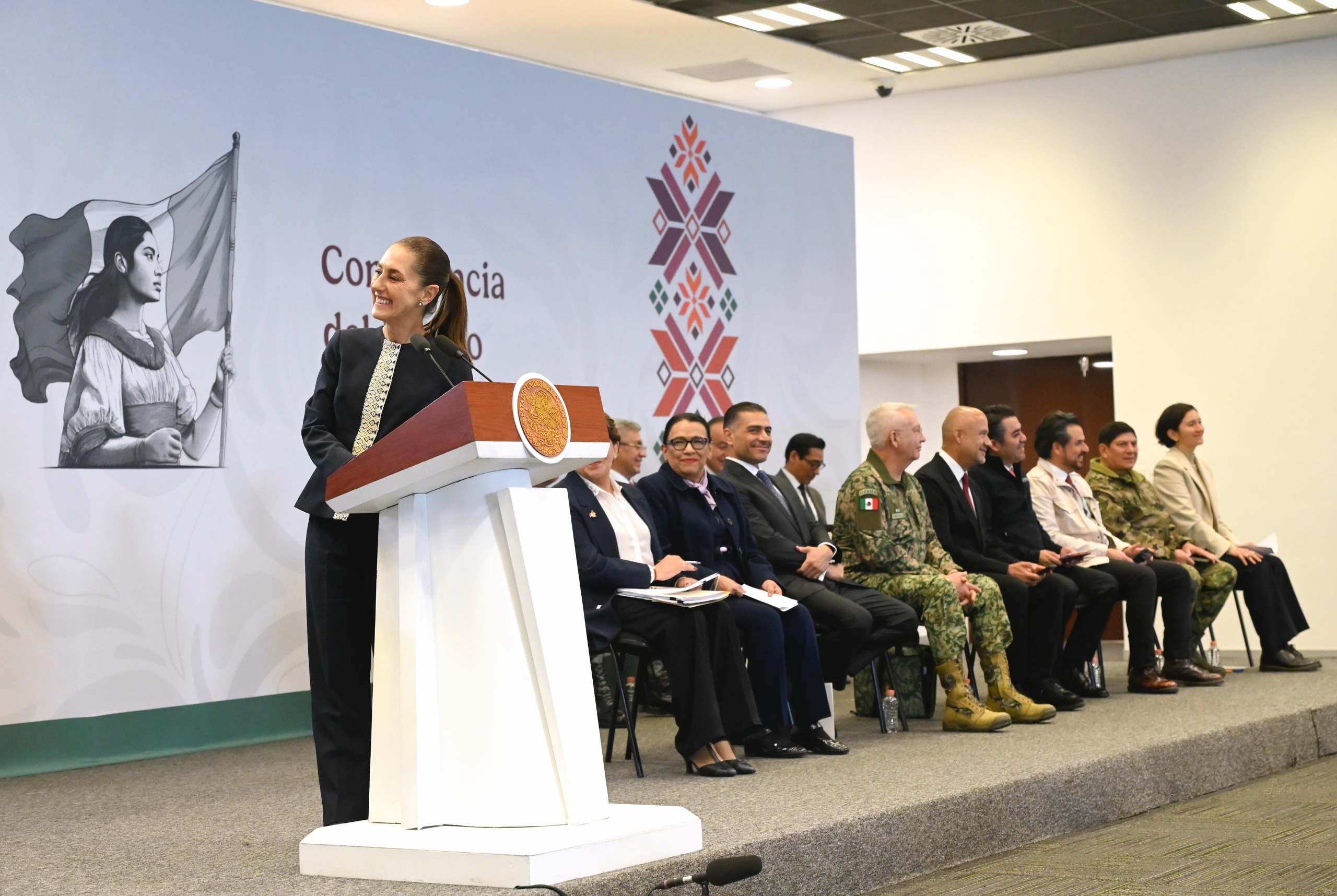 PRESIDENTA CLAUDIA SHEINBAUM DESTACA QUE ESTRATEGIA NACIONAL DE SEGURIDAD PERMITIÓ QUE EL 21 DE JULIO SEA EL DÍA CON MENOS HOMICIDIOS EN MUCHÍSIMOS AÑOS