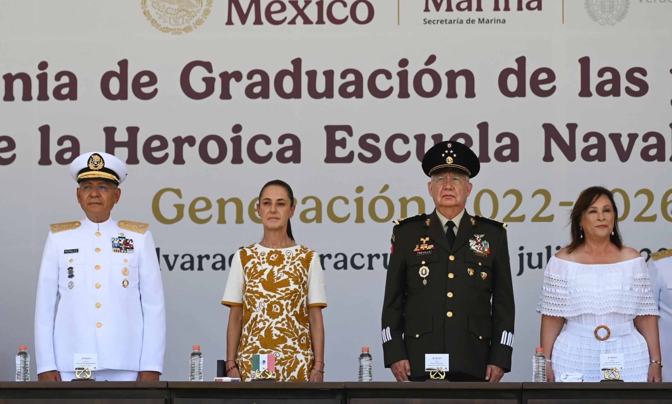 MÉXICO CREE Y CONFÍA EN USTEDES; LLEVAN LA RESPONSABILIDAD DE DEFENDER LA SOBERANÍA: PRESIDENTA CLAUDIA SHEINBAUM