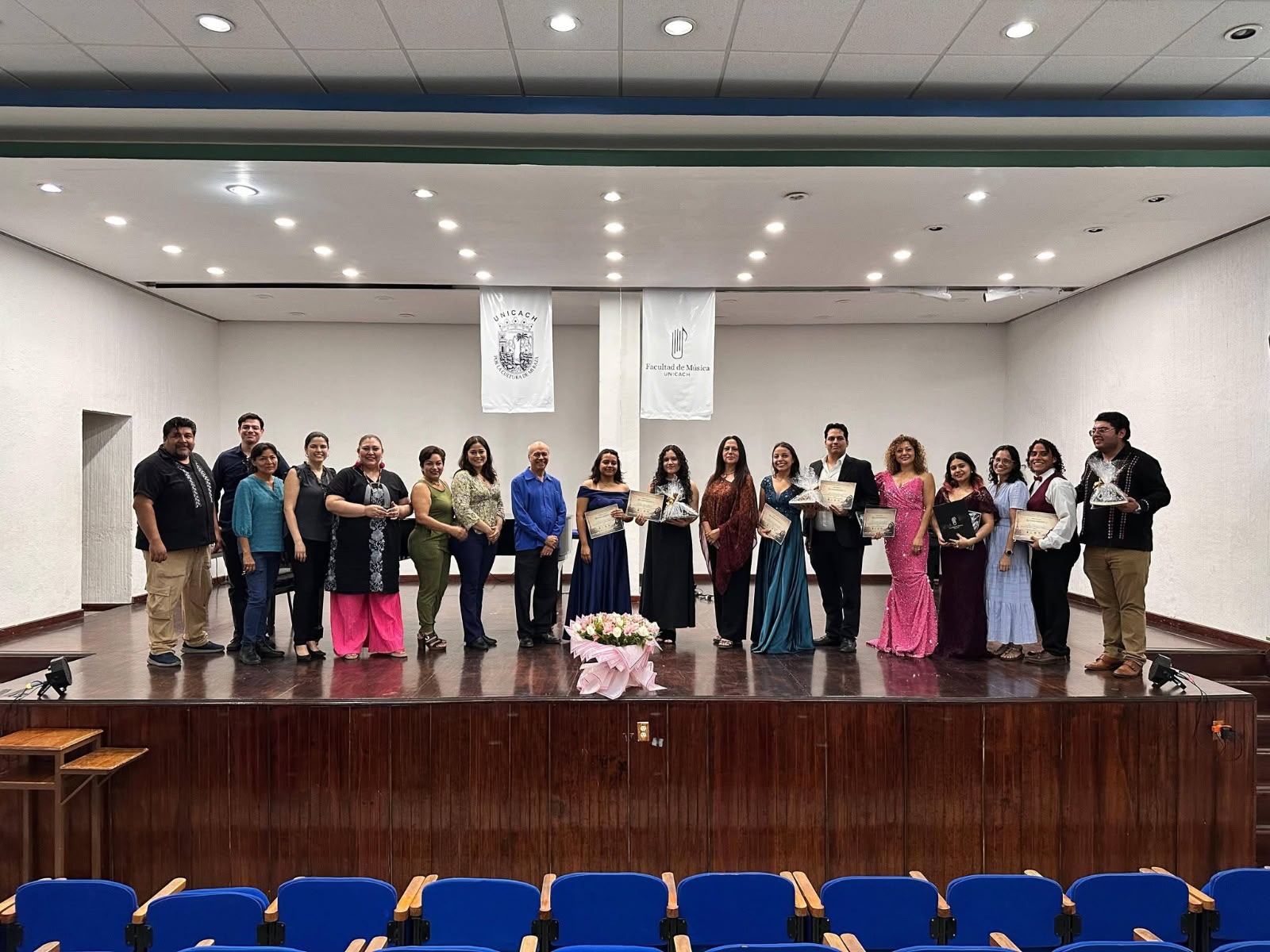 Fortalece rectora de UNICACH Fanny López Jiménez internacionalización de Facultad de Música