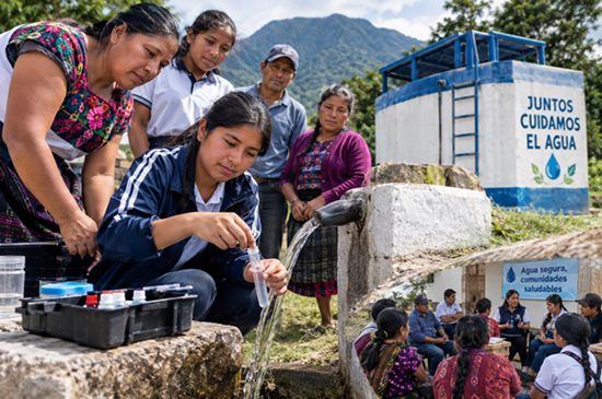 COMUNIDADES DE CHIAPAS VIGILAN LA CALIDAD, PROTEGEN LA SALUD Y MANTIENEN SUS SISTEMAS DE AGUA