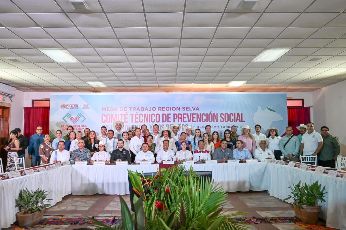 Eduardo Ramírez llama a fortalecer la prevención de las violencias en la región Selva