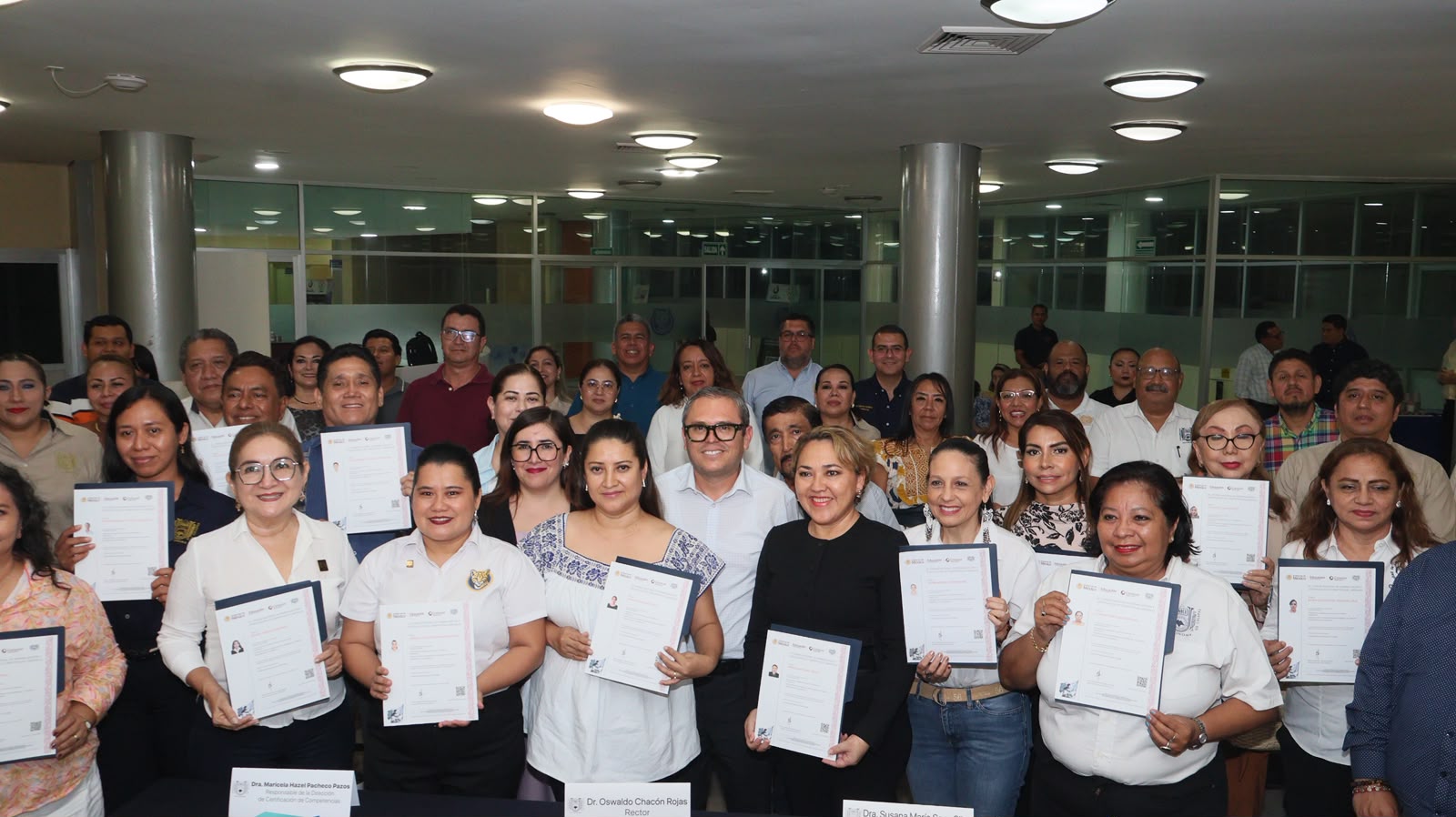 Reafirma UNACH su compromiso con el fortalecimiento de la certificación de competencias laborales