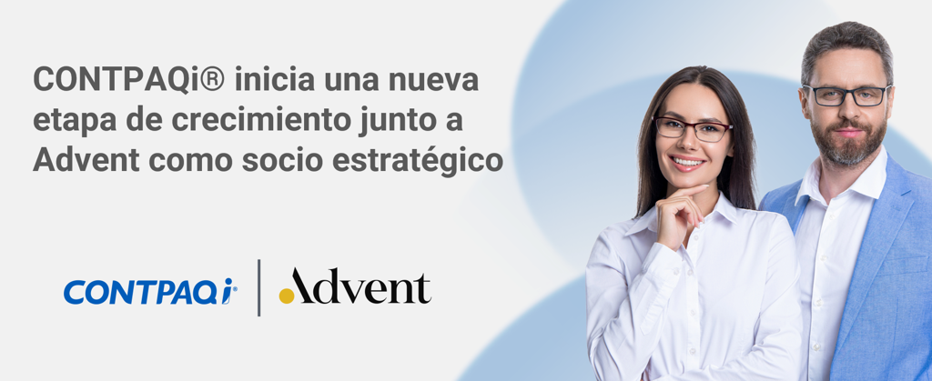 CONTPAQi® inicia una nueva etapa de crecimiento junto a Advent como socio estratégico