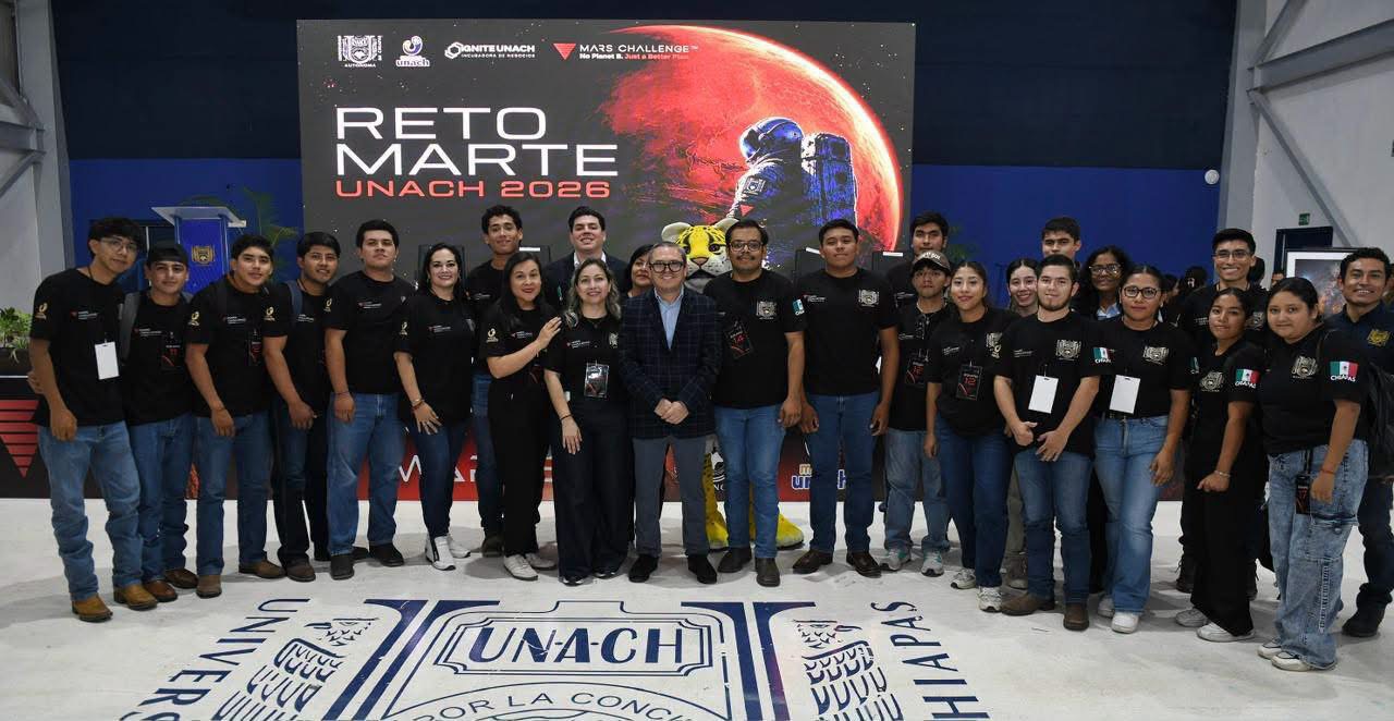 Tiene Reto Marte UNACH a sus representantes para competencia que se realizara en España