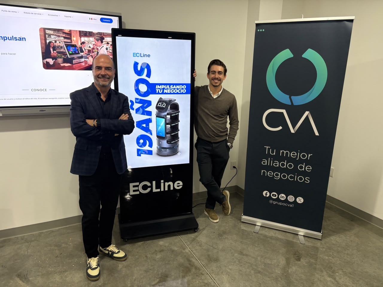 El futuro del servicio: CVA en alianza con EC LINE apuestan por la robótica y la automatización inteligente