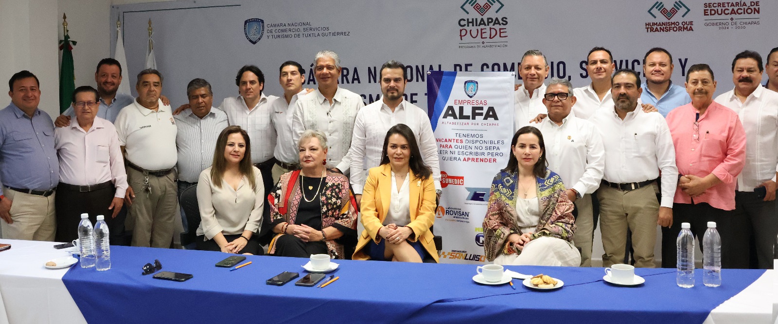 Icheja y Canaco Tuxtla fortalecen esfuerzos en pro de la alfabetización de jóvenes y adultos