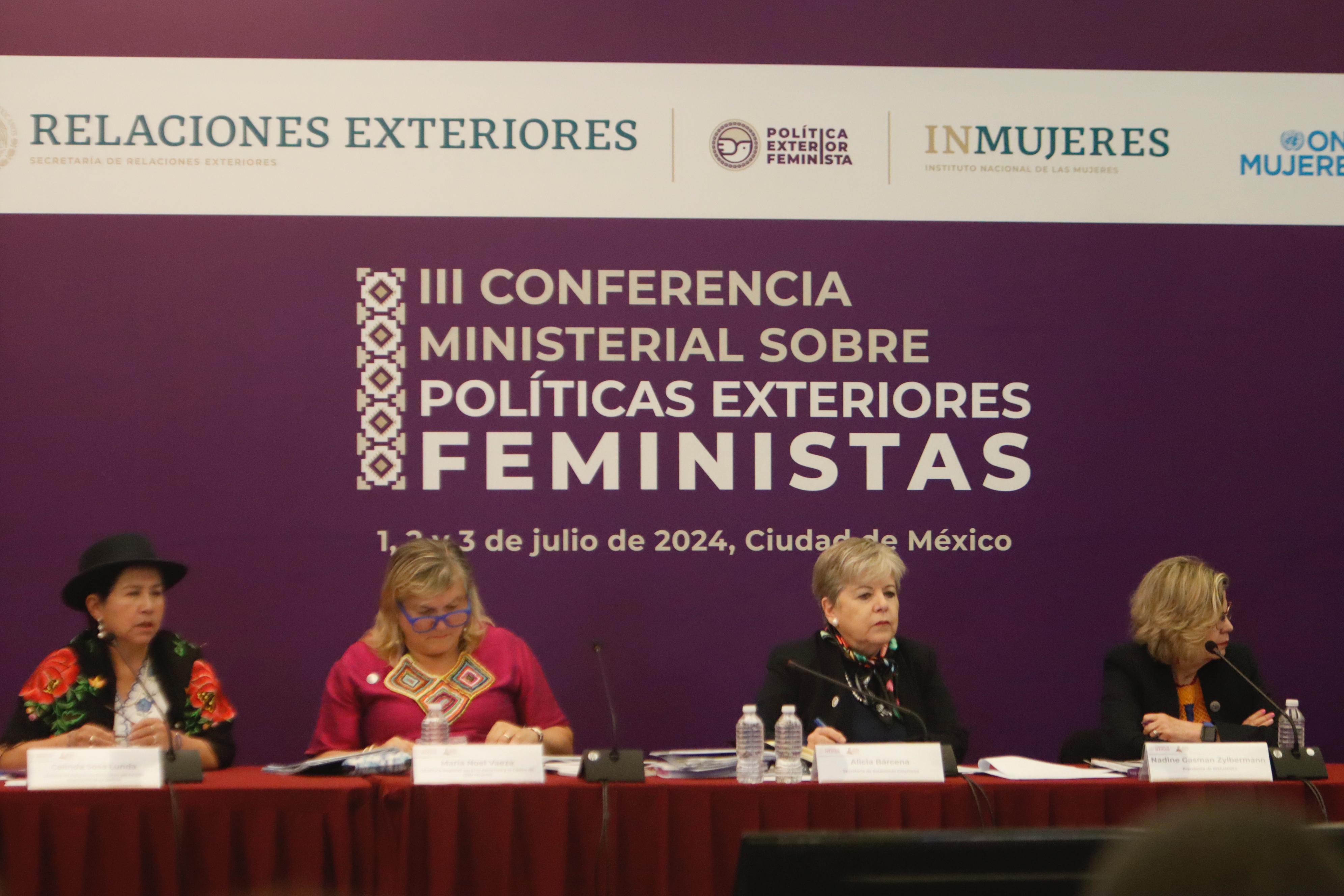 México impulsa la implementación de políticas exteriores feministas para afrontar desafíos globales