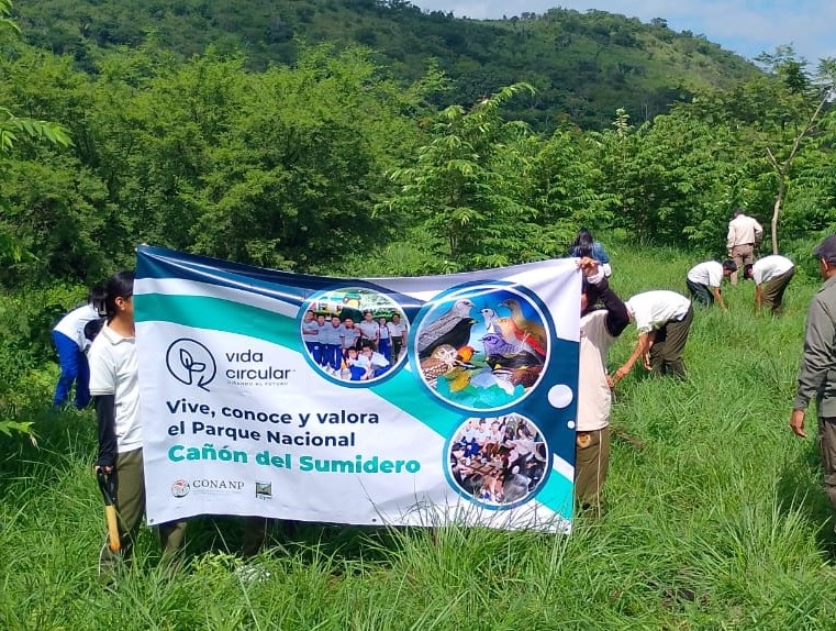 Vida Circular® y el Parque Nacional Cañón del Sumidero promueven la educación ambiental en niños y niñas