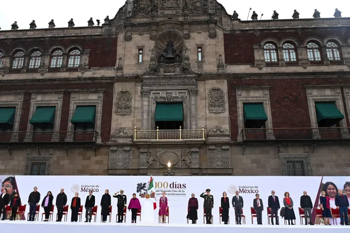 “ESTOY DEDICADA EN CUERPO Y ALMA AL BIEN DE NUESTRO PUEBLO Y DE NUESTRA NACIÓN”: PRESIDENTA CLAUDIA SHEINBAUM RINDE INFORME POR LOS 100 DÍAS DEL SEGUNDO PISO DE LA CUARTA TRANSFORMACIÓN