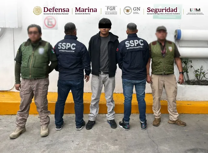 EN LA CIUDAD DE MÉXICO, FUE DETENIDO UN SUJETO BUSCADO POR AUTORIDADES DE ESTADOS UNIDOS