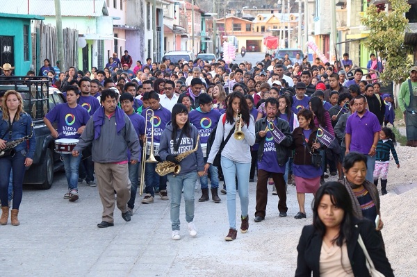 Cientos de sancristobalenses se suman a Mover a Chiapas