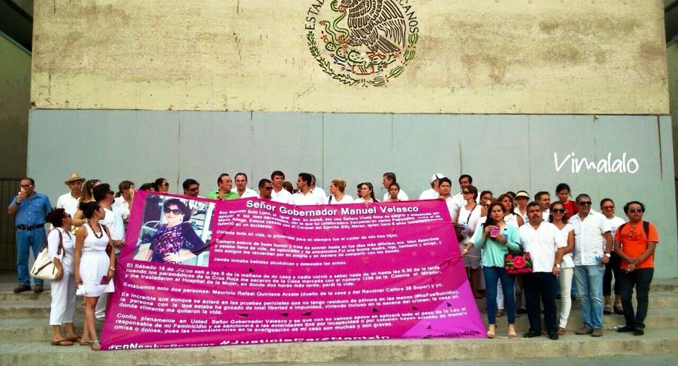 Marchan y exigen Justicia para Nantzin Soto Luna