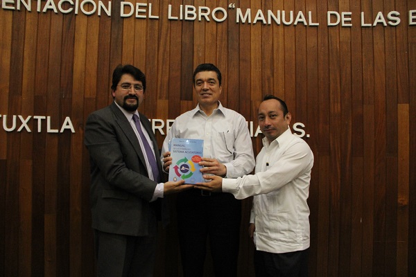 Asiste Rutilio Escandón a presentación de libro sobre sistema acusatorio penal